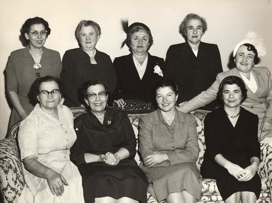 Pioneer Women of Na'amat, Vancouver, B.C., 1953.